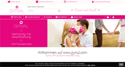 Desktop Screenshot of gynial.com